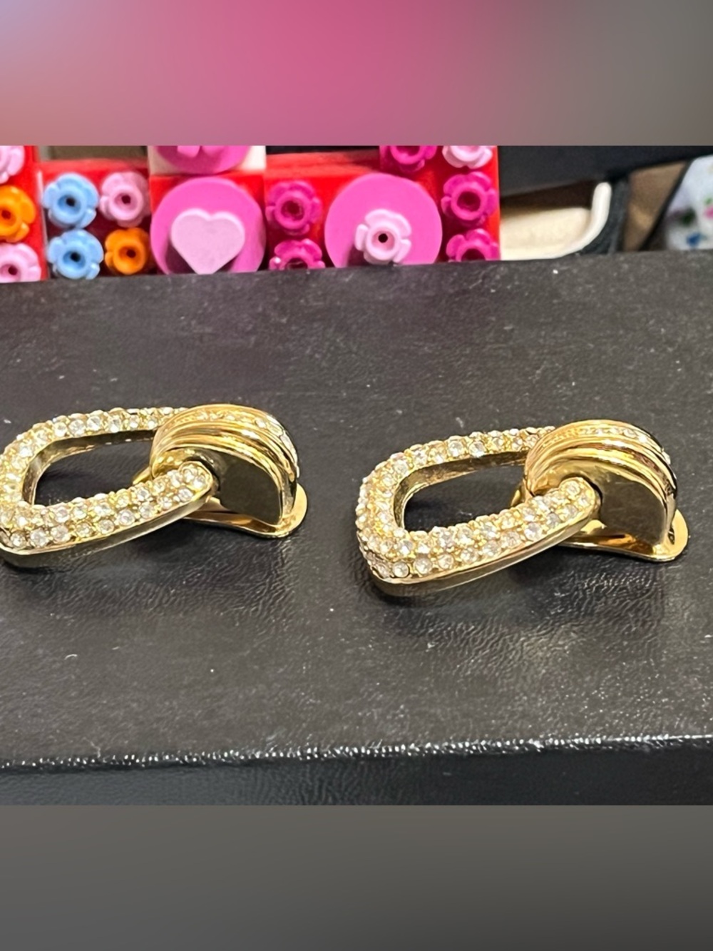 Christian Dior Vintage Clip On Earrings - Picture 4 of 14